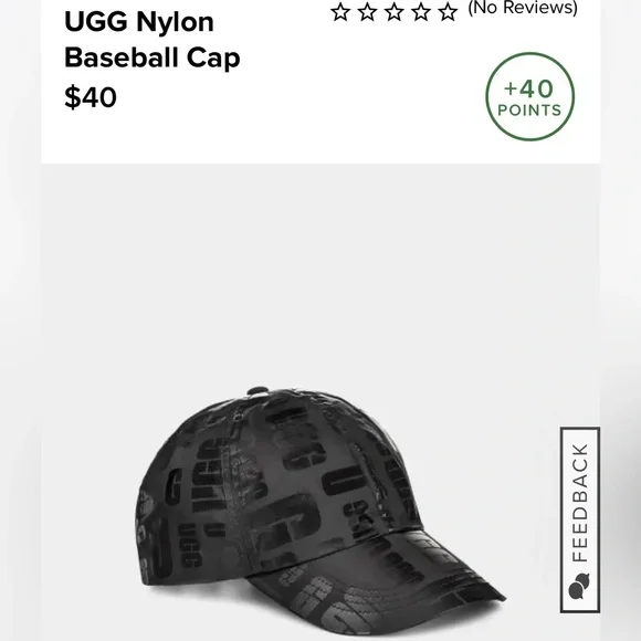 UGG Accessories Ugg New Nylon Baseball Cap Poshmark